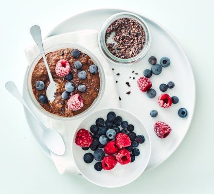 Pudim de Chia com Chocolate