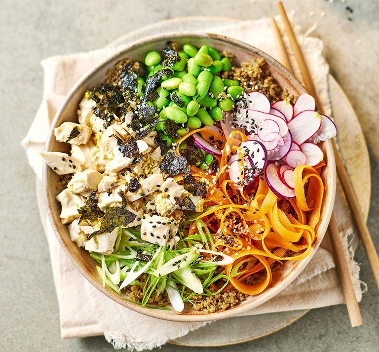 Tigela de tofu Ponzu