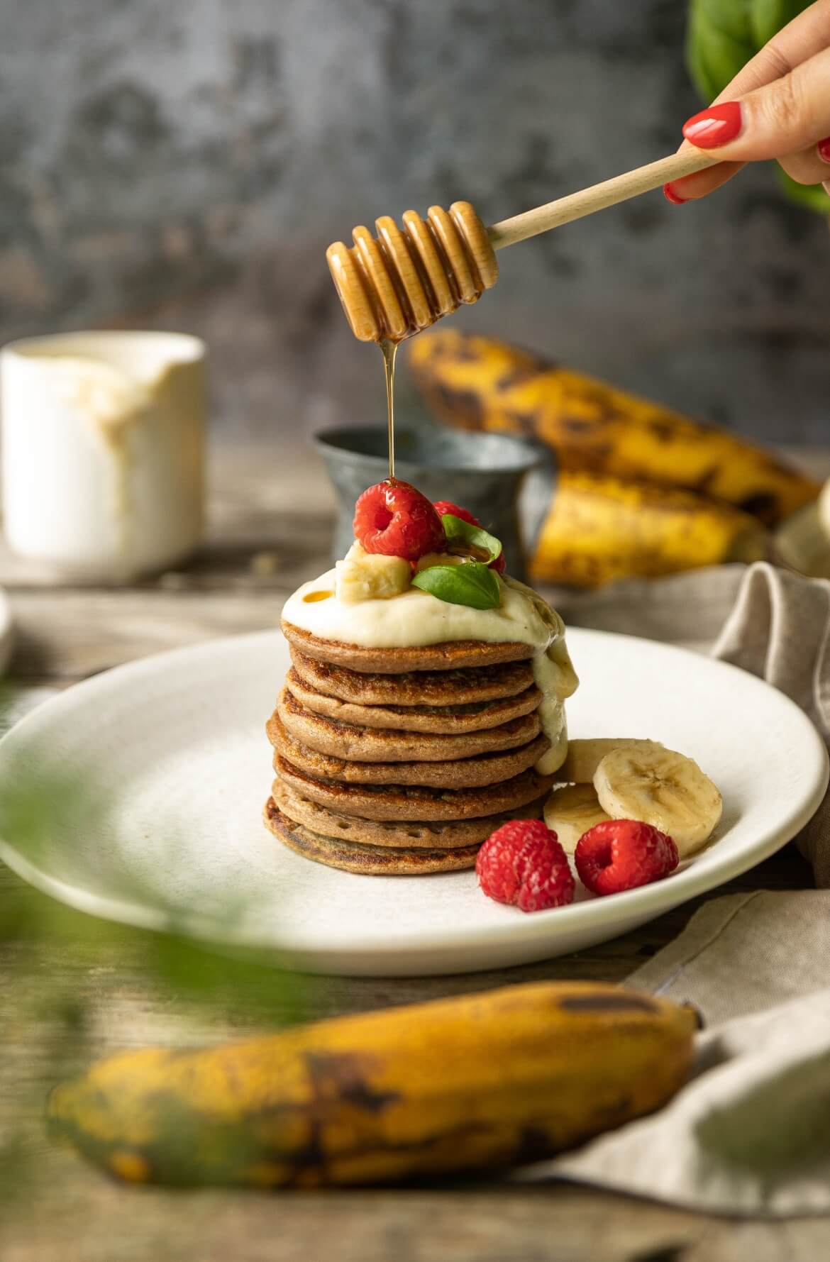 Panquecas de banana