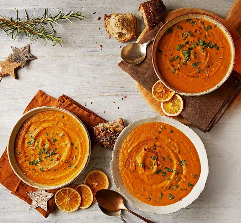 Soupe de calabaza à cozer lento