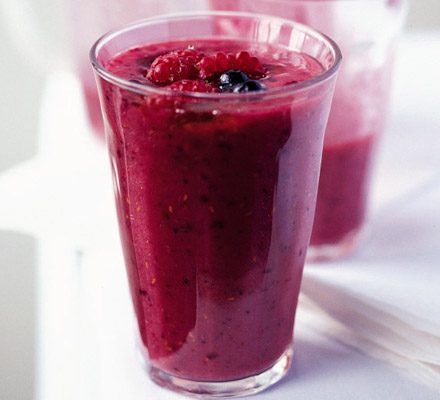 Smoothie de frutos vermelhos