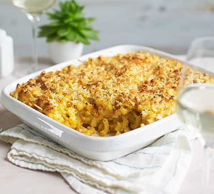 Macarrão e queijo vegan